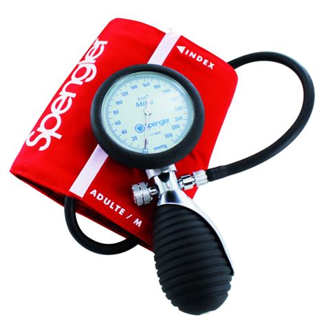 Hand Aneroid Sphygmomanometer Spengler Lian Metal For