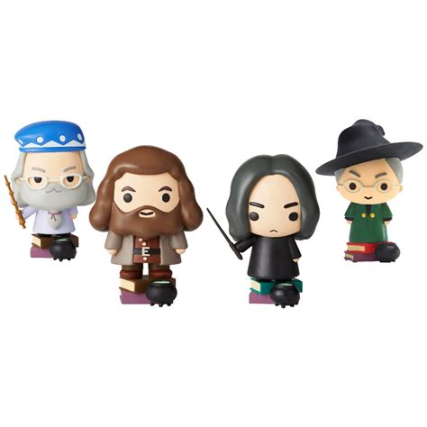 Wizarding World of Harry Potter Hogwarts Teachers Charm Figures 4 Pack