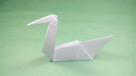 Origami Swan How To Make A Paper Swan Easy Origami Swan Tutorial