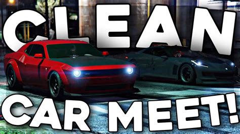 Gta 5 Clean Car Meet Live Ps4 Drag Racingcutting Up And More