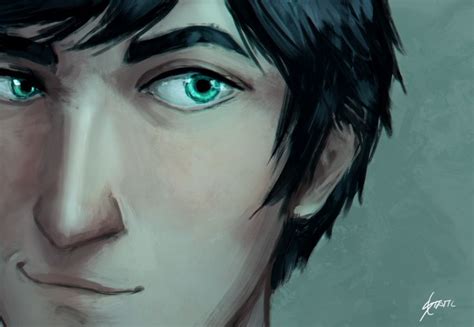 Close Up By StaticColour On DeviantArt Percy Jackson Art Percy