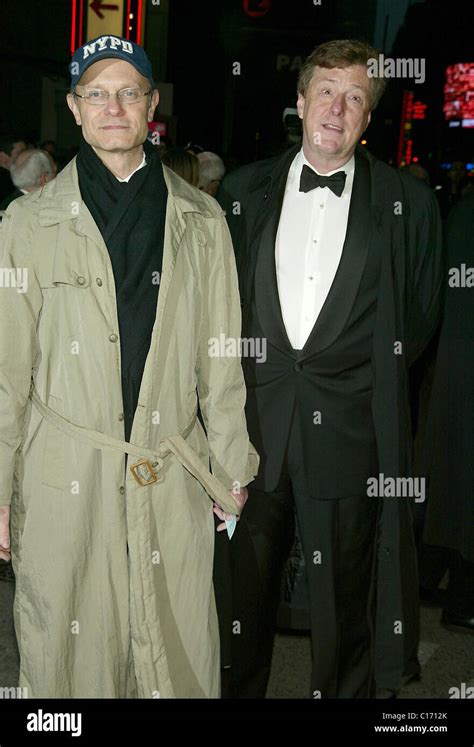 David Hyde Pierce And His Partner Brian Hargrove Opening Night Of Noel