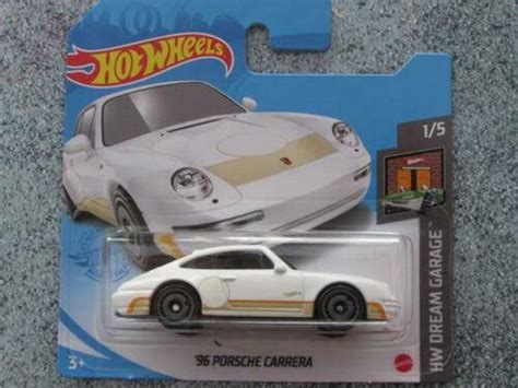 Hot Wheels Porsche Carrera White Hw Dream Garage Etsy