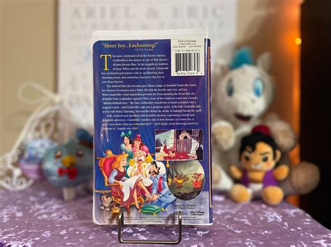 Cinderella Vhs Disney Pin Trading Display Carrying Case Etsy