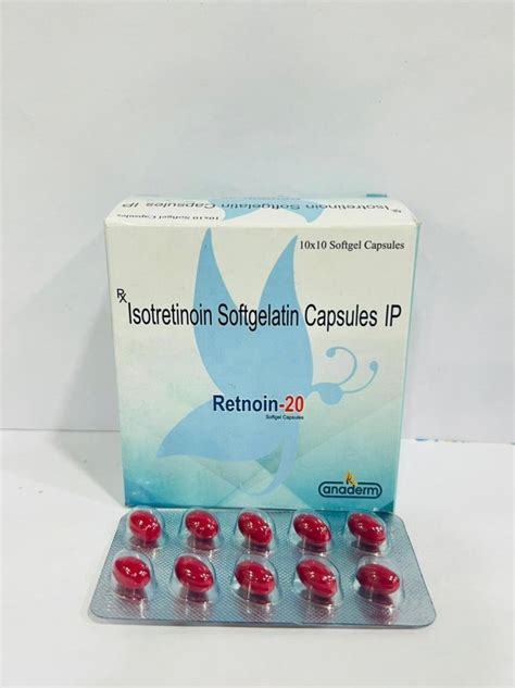 Finished Product Isotretinoin Mg Soft Gel Capsules Packaging Size