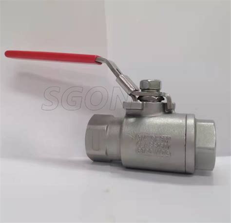 Pieces Ssthreaded Cf M Ball Valve With Locking Devices Wog