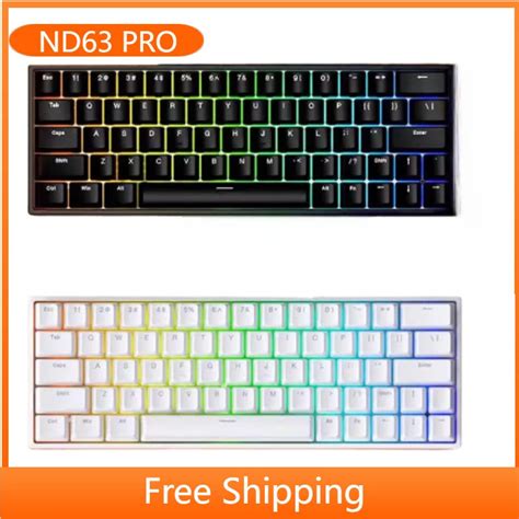 New Irok Nd Pro Mechanical Keyboard Custom Magnetic Switch Khz Rgb Backlight Hot Swap Rt