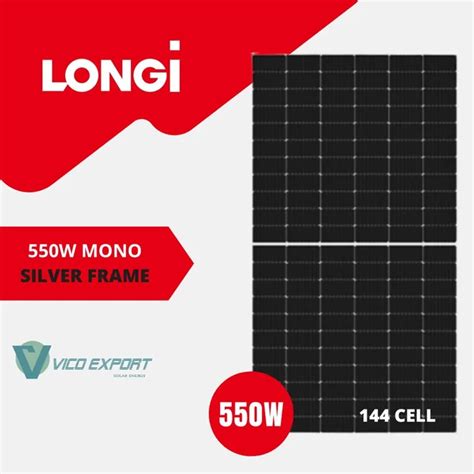 Longi Solar 550W Solar Panel LR5 72HPH 550M MerXu