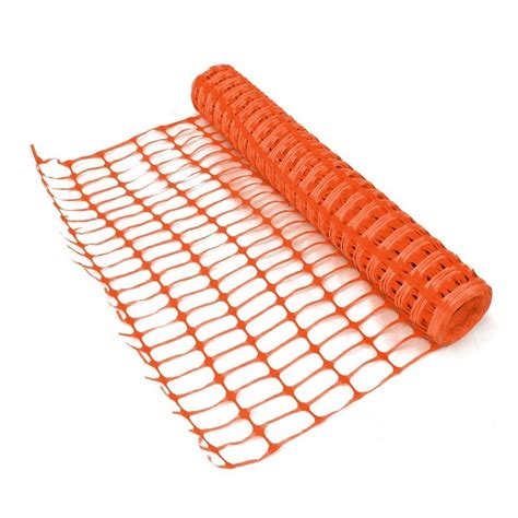 Orange Safety Fence Orange Traffice Mesh Warning Barrier Heavy Duty Plastic Safety Mesh Fence