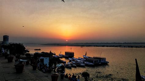 Sunrise at Ghats of Banaras