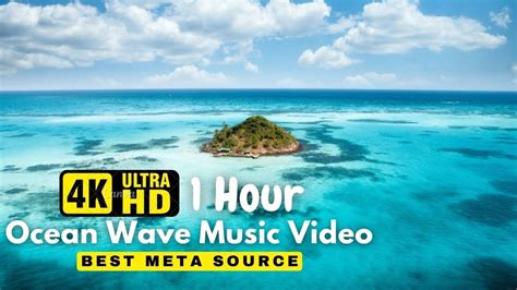 1 Hour 4k Video Ocean Beautiful Relaxing Music • Ocean Wave And Violin