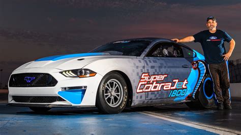 Ford Aims To Break Nhra Ev World Record With 1800 Hp Mustang Super Cobra Jet