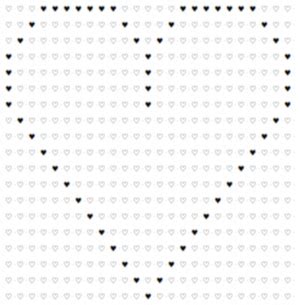 java - Draw a heart in ASCII-art style based on user input - Stack Overflow