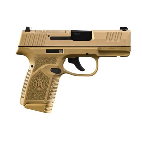 FN REFLEX MRD 9MM PISTOL SEMI AUTO 3 3IN FDE FP RMSC 1 11RD 1 15RD MAGS