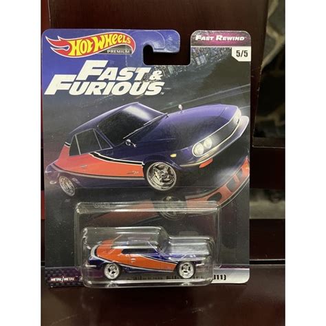 Xe mô hình đồ chơi bánh cao su Hotwheels 1 64 PREMIUM FAST AND