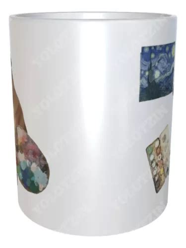 Taza Arte Cheems Para Regalo Pintor Noche Estrellada M5 En Venta En