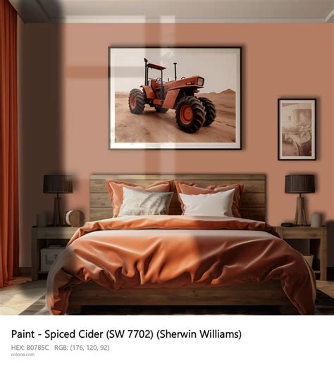 Sherwin Williams Spiced Cider SW 7702 Paint Color Codes Similar