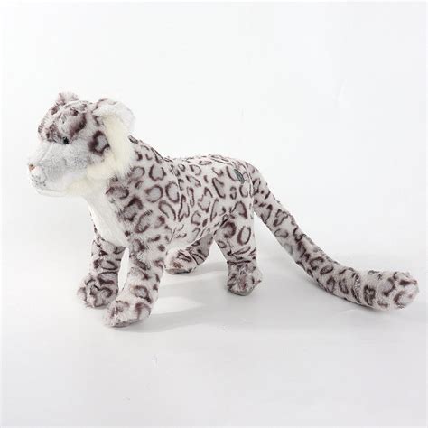 Adorable Snow Leopard Plushie – Plushie Depot