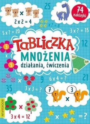 Tabliczka mnożenia Ćwiczenia w liczeniu Zbiór za 13124237245