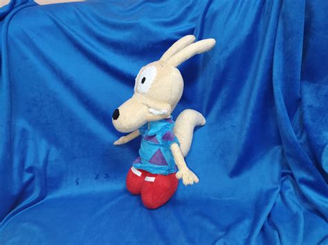 This Is A Plush Toy Sample Rocko From Rockos Modern Life Etsy