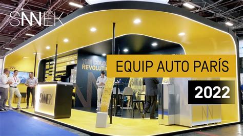 SINNEK Au Salon EQUIP AUTO Paris 2022 YouTube