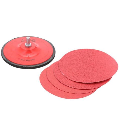 Diablo Stickfast 5 Inch Drill Mount Sanding Disc Kit The Home Depot