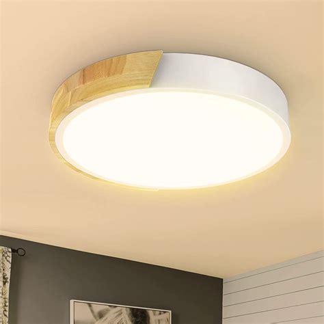 Tafico Lampada Da Soffitto W Lm Plafoniera Moderna Bianco Caldo