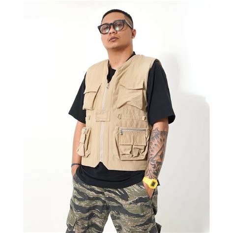 Jual ROMPI TACTICAL OUTDOOR MULTIFUNGSI ROMPI CARGO BANYAK SAKU VEST