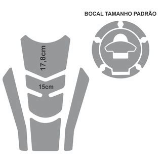 Adesivo Tankpad Protetor Tanque Bocal Fazer Fz Fz