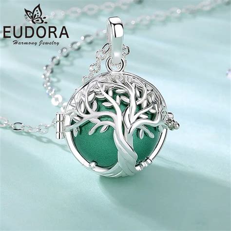 Eudora New Mm Harmony Ball Tree Of Life Necklace Baby Chime Bola