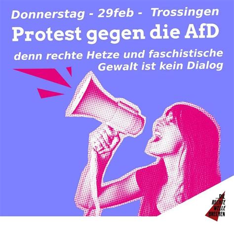 Protest Gegen Afd In Trossingen Antifa Info Net