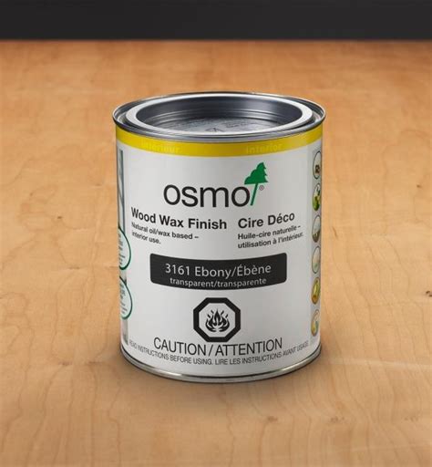 Osmo Ebony Wood Wax Lee Valley Tools