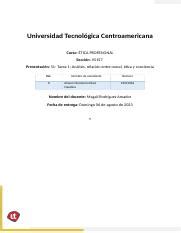 Alisson Ruiz S2Tarea 2 Trabajo de investigación acto moral y acto del