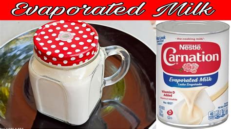 Evaporated Milk Recipe Evaporated Milk With 1 Ingredient How To Make Evaporated Milk At Home By