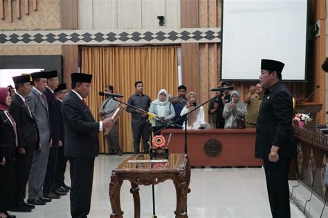 Wagub Bengkulu Lantik Pejabat Eselon Ii Pemprov Bengkulu Ini Daftarnya