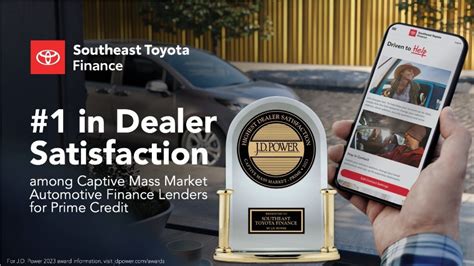 Southeast Toyota Finance Ranked #1 in Dealer Satisfaction