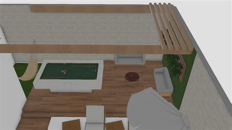 Projeto Casa 02 De Stefani Planta 3D Mooble