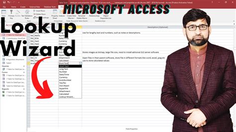 How To Use The Lookup Wizard In Access YouTube