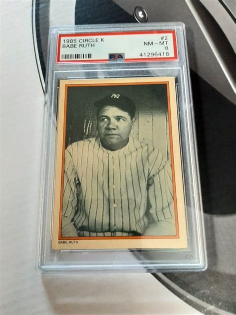 Topps Circle K Babe Ruth Psa Catawiki