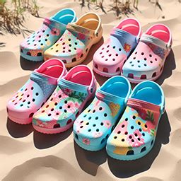 Colorful Crocs - Discover Comfort And Style Clog Shoes With Funny Crocs
