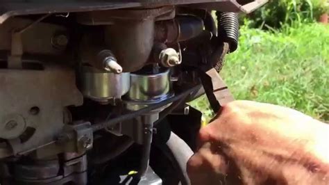 Leaky Fuel Pump Fix John Deere Lx178 Kawasaki Twin Youtube