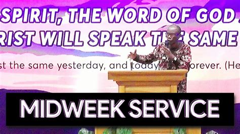 The Fear Of The Lord Pastor James Andah Midweek Prayer Service