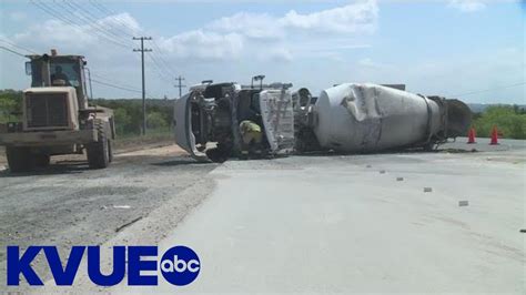 Cement Truck Rollover In West Travis County KVUE YouTube