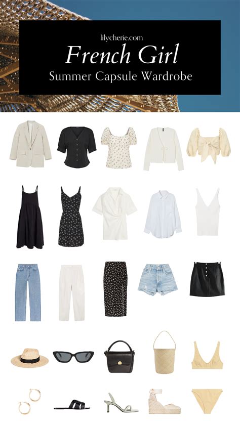 French Girl Summer Capsule Wardrobe Artofit