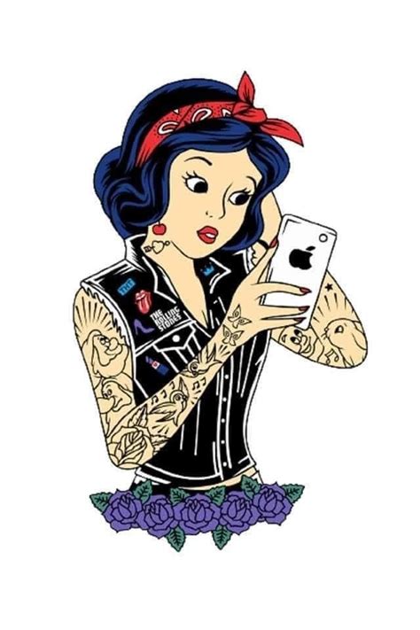 Punk Disney Princesses Snow White