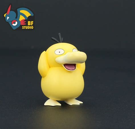 1 20 Scale World Zukan Evolution Of Psyduck Set Pokemon Statue BF