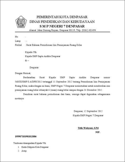 Surat Permohonan Peminjaman Tempat Diane Poole