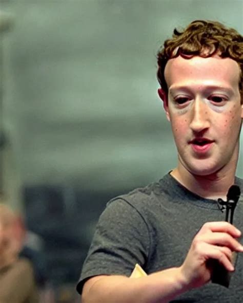 A Screen Shot From The Movie Where Mark Zuckerberg Stable Diffusion