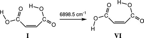 Maleic Acid Intramolecular Hydrogen Bonding