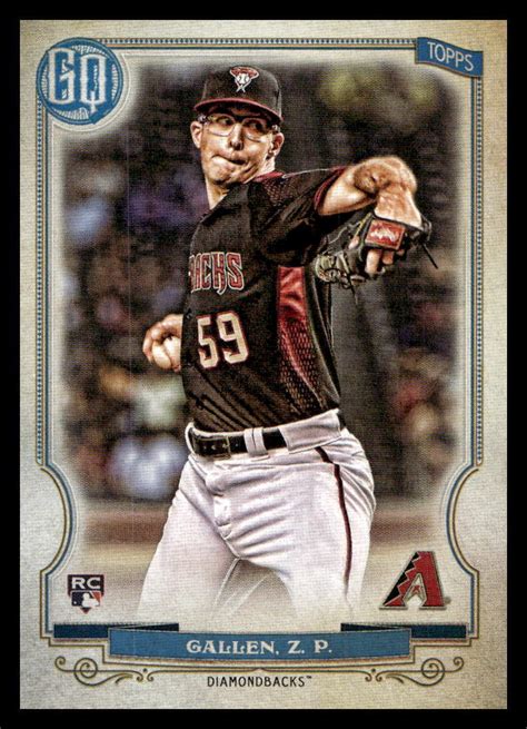 Topps Gypsy Queen Zac Gallen Rookie Arizona Diamondbacks Ebay